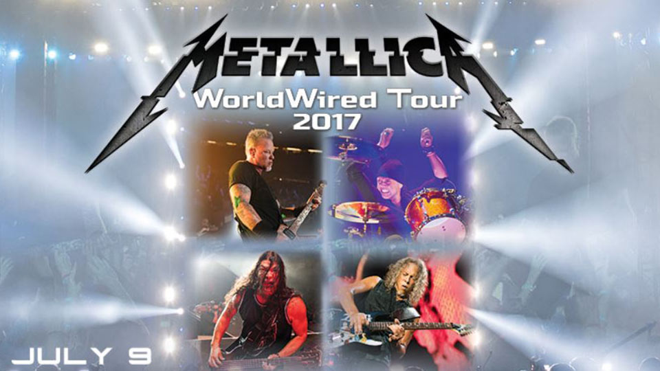 metallica 2017 tour